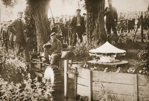 A Model Water-Mill, Eastcote, illustration from German Prisoners in Great Britain by English Photographer